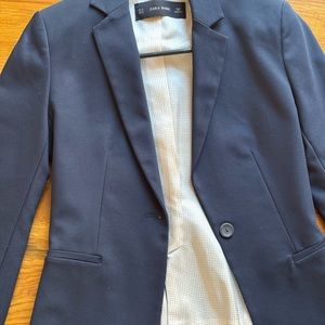 Zara Navy Blazer size M (6)